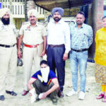 ਕਾਰ-ਮੋਟਰਸਾਈਕਲਾਂ ਦੀ ਟੱਕਰ ‘ਚ 1 ਦੀ ਮੌਤ-3 ਜ਼ਖਮੀ